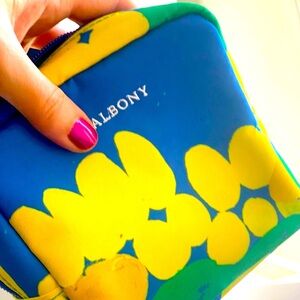 Rare Heralbony , by Jap designer Cosmetic Bag made in Japan, unique size, must!